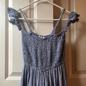Love, Daisy Blue Print Romper